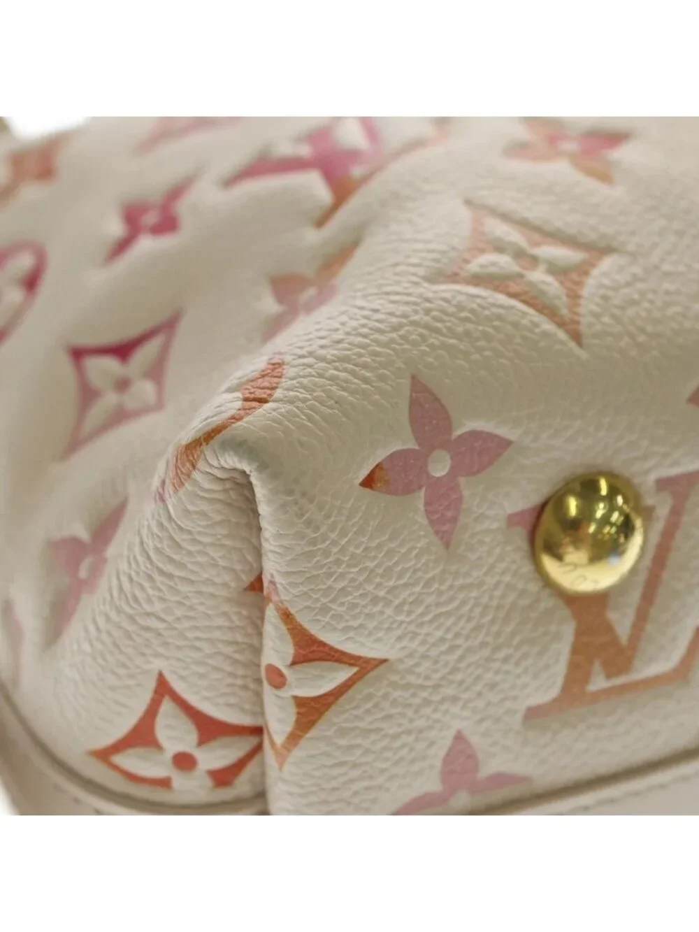 Louis Vuitton Carryall Zip NM PM White Shoulder